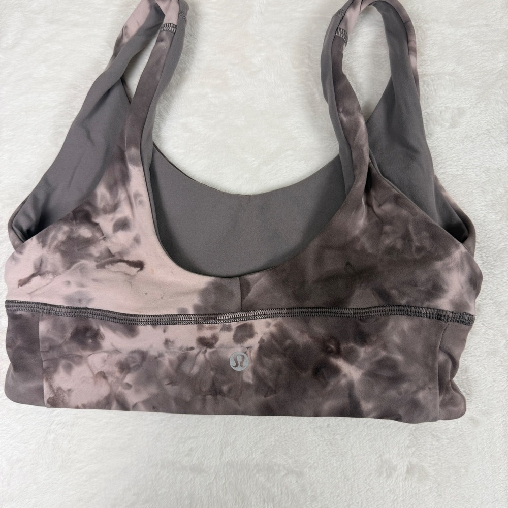 Lululemon Align High-Rise Leggings Size 4 & Align Shine Bra Size 6 Diamond Dye - Picture 5 of 11